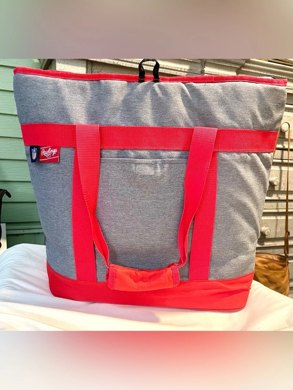 Kansas City Chiefs Coleman Cooler Tote Bag - NFL - Large - Awesome Condition